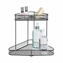 Sortie 🛒 Interdesign Étagère de coin pour salle de bain 🌟