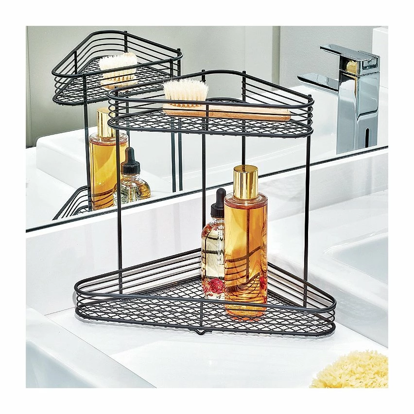 Sortie 🛒 Interdesign Étagère de coin pour salle de bain 🌟 – Image 2