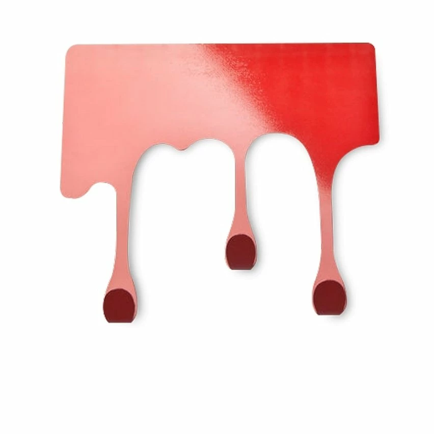 Meilleure affaire ⭐ Totalcadeau Patère design peinture coulante porte-manteau bleu 💯 – Image 2