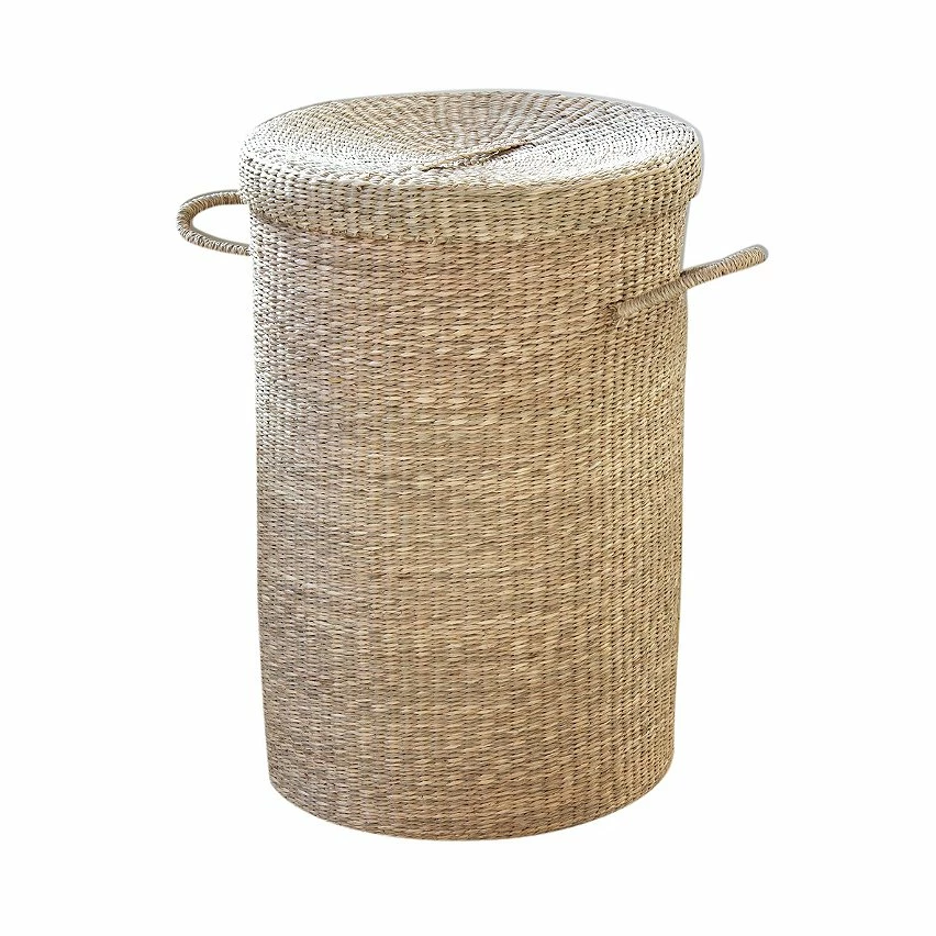 Vente flash 😀 Casâme Panier à linge en jonc de mer naturel 😍 – Image 2