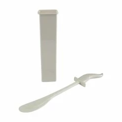 Sortie 💯 Astuceo Brosse WC extra plate blanc plastique 41 x 7 x 3 cm 🧨