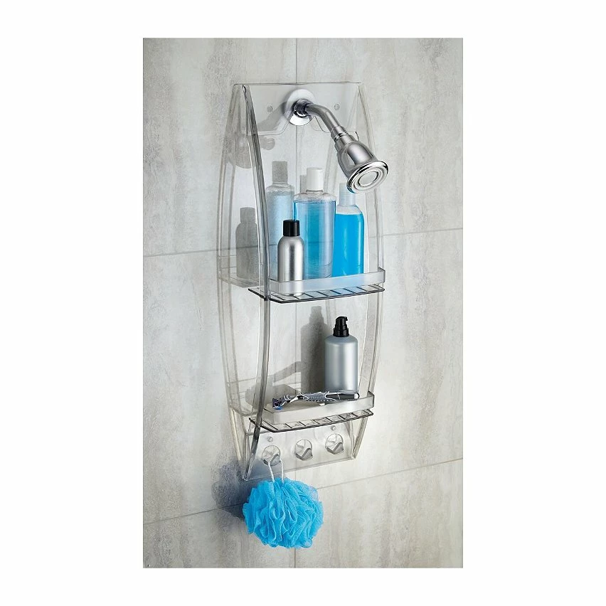 Meilleure vente 😍 Interdesign Serviteur de douche à suspendre plastique basic 🎁 – Image 5