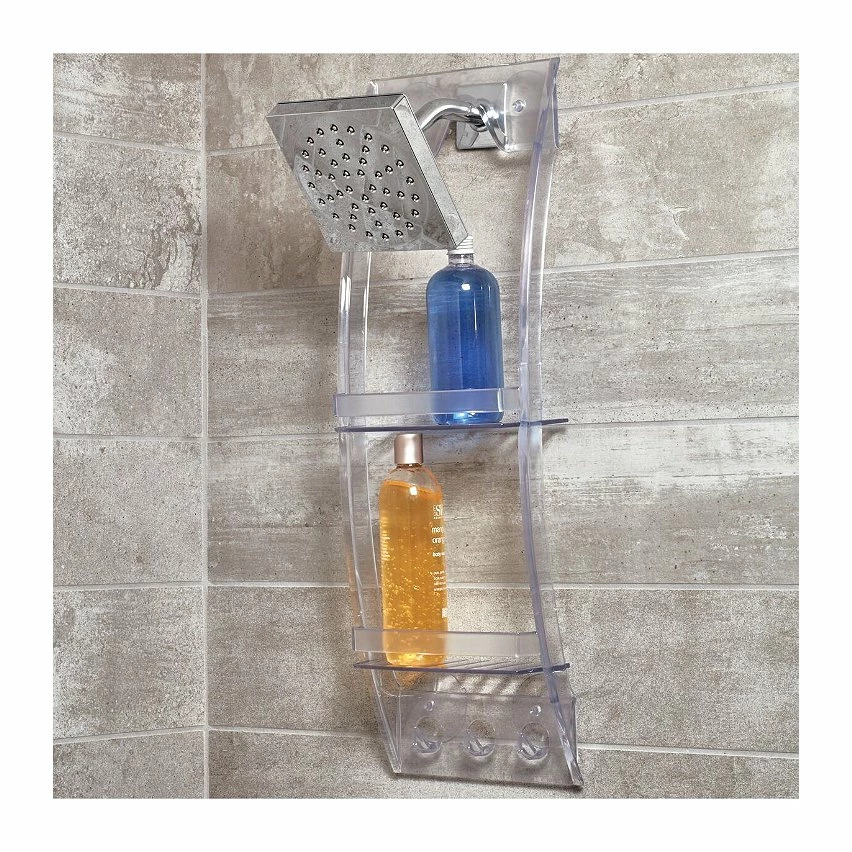Meilleure vente 😍 Interdesign Serviteur de douche à suspendre plastique basic 🎁 – Image 6