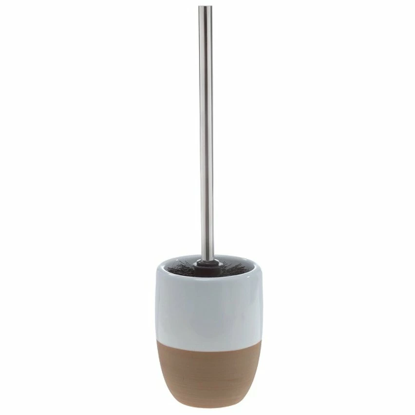 Meilleur prix 👏 Spirella brosse Wc avec support Céramique SIENA Blanc & Beige 😀