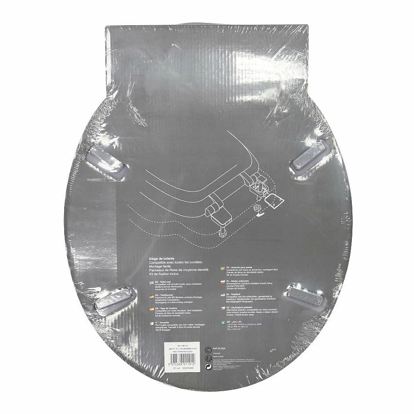 Meilleur prix 🔥 Douceur d'Intérieur Abattant WC MDF Kubia 😍 – Image 2