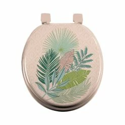 Nouveau ⌛ Douceur d'Intérieur Abattant WC MDF Rosy bay 🧨