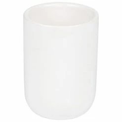 Promo ⌛ Paris prix Gobelet Salle de Bain "Vitamine II" 10cm Blanc ⌛