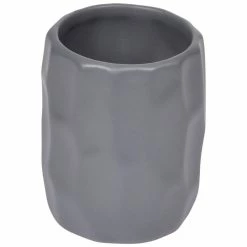 Offres ⭐ Paris prix Gobelet Salle de Bain "Origami" 9cm Anthracite Mat 💯