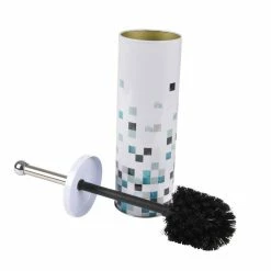 Budget ✔️ Paris prix Brosse WC Imprimée "Aqua" 27cm Blanc 🔔