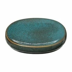 Promo 🔔 Five Simply smart Porte Savon en émail réactif Green 👍