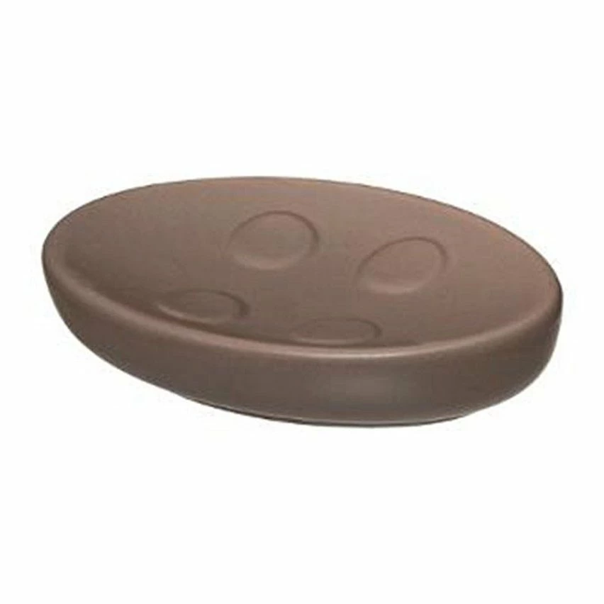 Bon marché ⌛ Five Simply smart Set de 3 Accessoires Salle de Bain "Sun" Taupe Mat ❤️ – Image 4