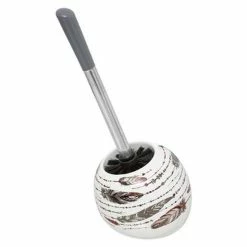 Budget 👏 Five Simply smart Brosse WC en Céramique "Bohoa" 36cm Blanc 😉