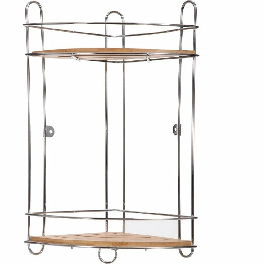 Le moins cher 😍 Five Simply smart Étagère 2 Niveaux "Bambou" 40cm Naturel 😍 – Image 2