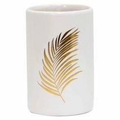 Meilleur prix ⭐ Paris prix Gobelet Salle de Bain Imprimé "Orbella" 11cm Blanc ⭐