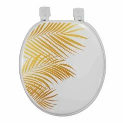 Acheter ❤️ Paris prix Abattant WC Imprimé "Orbella" 47cm Blanc 🤩