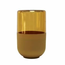 Coupon ❤️ Paris prix Gobelet Salle de Bain "Equatorial" 11cm Miel 🌟