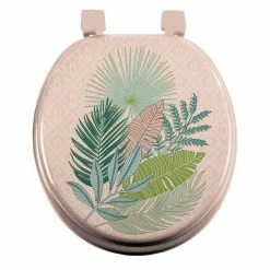 Les meilleures critiques de 😉 Paris prix Abattant WC Imprimé "Rosy Bay" 47cm Rose 🥰