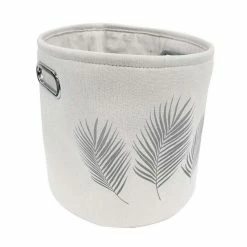 Top 10 🧨 Paris prix Panier de Rangement Imprimé "Orbella" 30cm Blanc & Argent 🧨