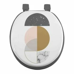 Les meilleures critiques de 🌟 Paris prix Abattant WC Imprimé "Geomarbre" 47cm Multicolore 👏