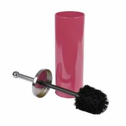 Vente flash 😍 Paris prix Brosse WC Design "Metalia" 37cm Framboise 😍