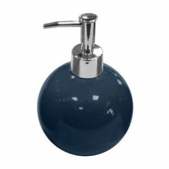 Sortie 🛒 Paris prix Distributeur de Savon "Bullea" 16cm Indigo 🤩