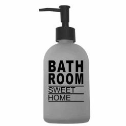 Promo 🤩 Paris prix Distributeur de Savon en Verre "Glass" 19cm Gris 😉