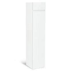 Tout neuf 🛒 IDMARKET Meuble colonne suspendu blanc LILA pour salle de bain ✨
