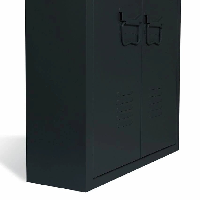 Les meilleures critiques de 🎉 IDMARKET Armoire murale double ESTEL en métal noir ⭐ – Image 5