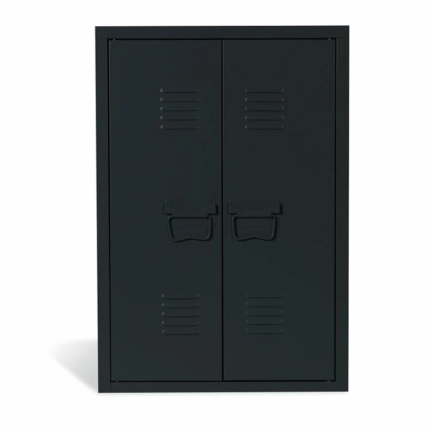 Les meilleures critiques de 🎉 IDMARKET Armoire murale double ESTEL en métal noir ⭐ – Image 7