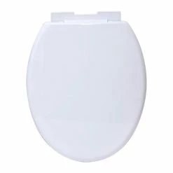 Le moins cher 🥰 Tendance Abattant WC Blanc avec frein de chute et déclipsable 👍