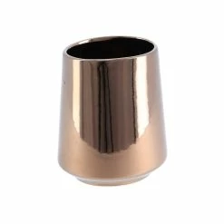 Le moins cher 💯 Tendance Gobelet et Porte brosse à dents en porcelaine effet Bronze 😍