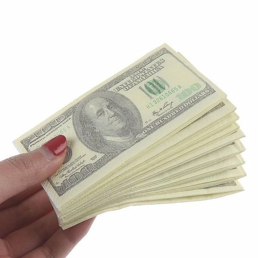 Les meilleures critiques de 🤩 Totalcadeau Mouchoirs billets factices de 100 dollars 👍 – Image 3