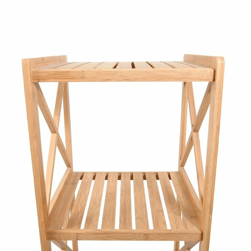 Grosses soldes 😉 MSV Etagère Meuble de rangement 5 Niveaux en Bambou 💯 – Image 2