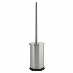Budget 🧨 MSV Brosse Wc avec support Acier Inox Finition Matte 🔔