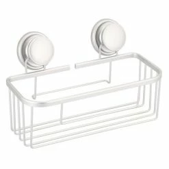 Tout neuf ✨ MSV Etagère panier de douche à ventouses Alu ✔️