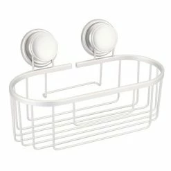 Offres 🎁 MSV Etagère panier de douche à ventouses Alu 🧨