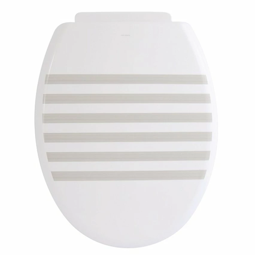 Les meilleures critiques de 😀 MSV Abattant WC PP SEAUVILLE Gris & Blanc - Charnières PS 🔔