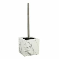 Acheter 👍 MSV Brosse Wc avec support MDF & Acier Inox Toscana 🥰