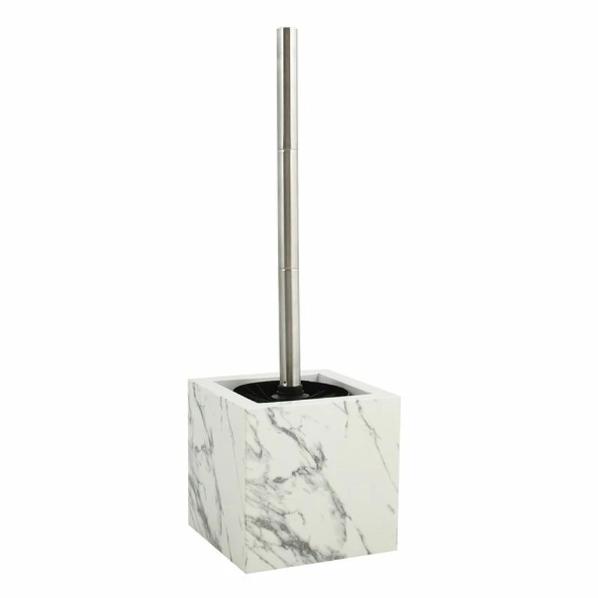 Acheter 👍 MSV Brosse Wc avec support MDF & Acier Inox Toscana 🥰