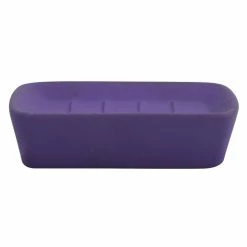 Bon marché 😉 MSV Porte Savon Céramique HAITI Violet ✨