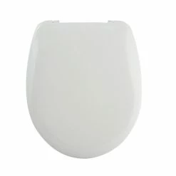 Tout neuf ✔️ MSV Abattant WC Thermo Dur ARENA Blanc - Charnières Inox 🧨