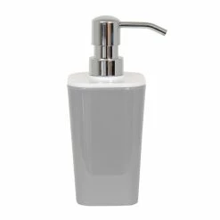 Meilleure vente 👏 MSV Distributeur de savon PS SOFT TOUCH Gris 🌟