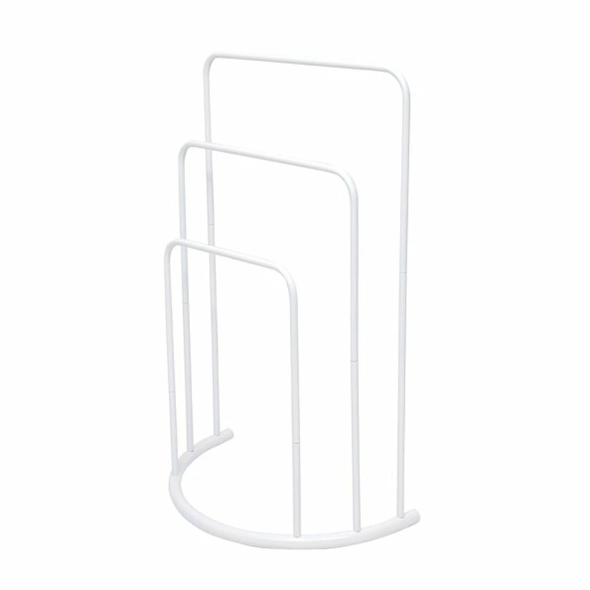 Bon marché 🔥 MSV Porte Serviettes Acier LUNE Blanc ❤️ – Image 2