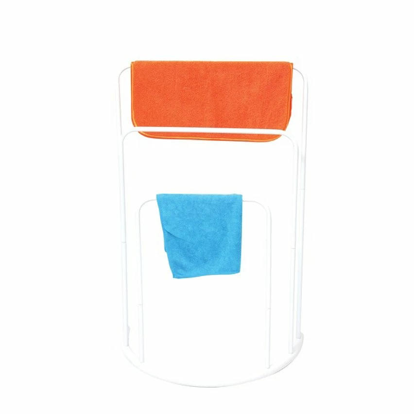 Bon marché 🔥 MSV Porte Serviettes Acier LUNE Blanc ❤️ – Image 3