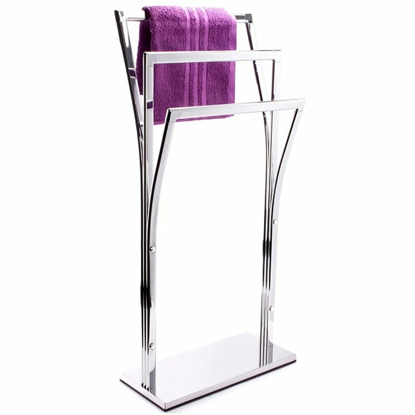 Offres 👏 MSV Porte Serviettes Acier PILI Chrome ✨ – Image 2