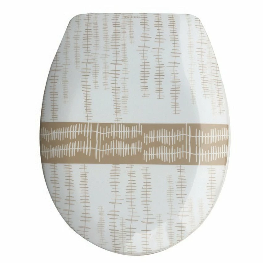 Nouveau 💯 MSV Abattant WC Thermo Dur ONS Beige - Charnières PS 😉