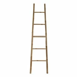 Meilleure affaire ❤️ MSV Porte Serviettes Echelle 5 niveaux Bambou 🛒