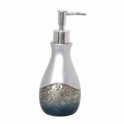 Vente flash 😀 MSV Distributeur de savon Polyrésine ALADDIN Argent 👍