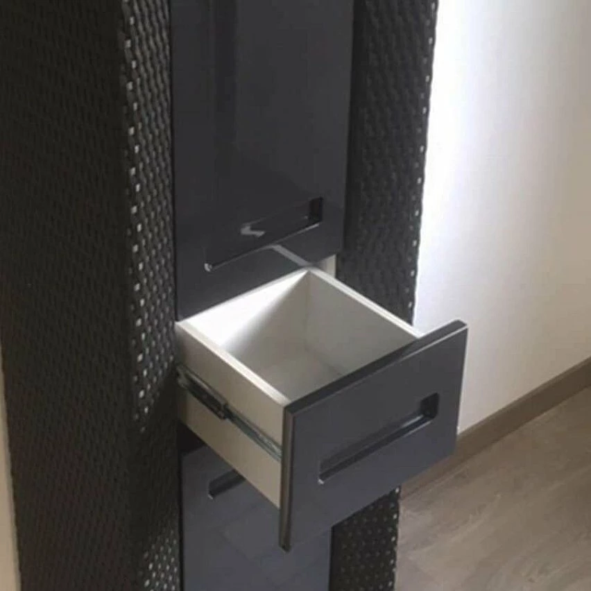 Meilleur prix 😉 ByCA Colonne Charleston Noir Cendre - 170 cm 🤩 – Image 4