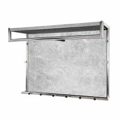 Top 10 😉 Paris prix Patère Murale "Enola" 80cm Gris ✨